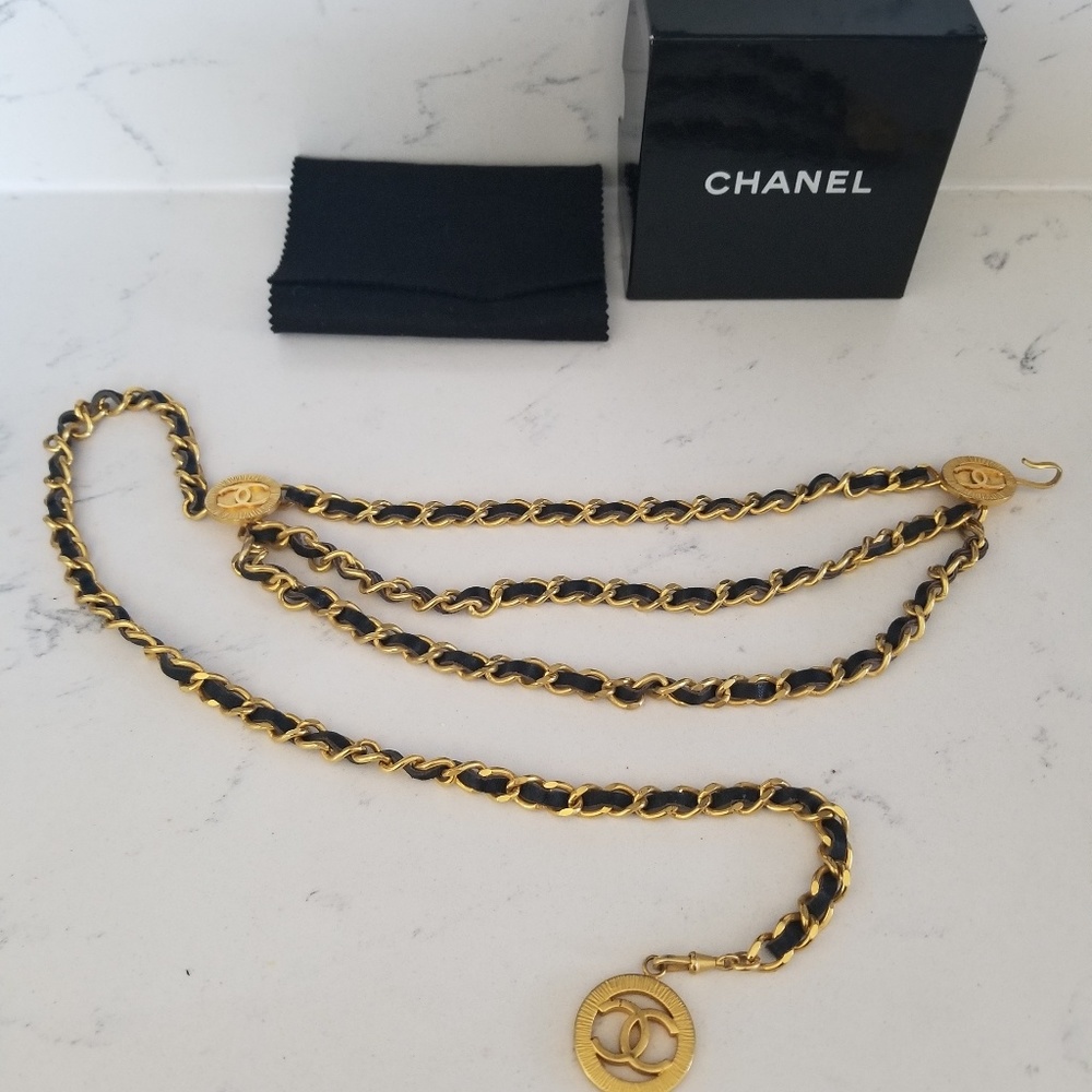 Chanel Vintage chain belt